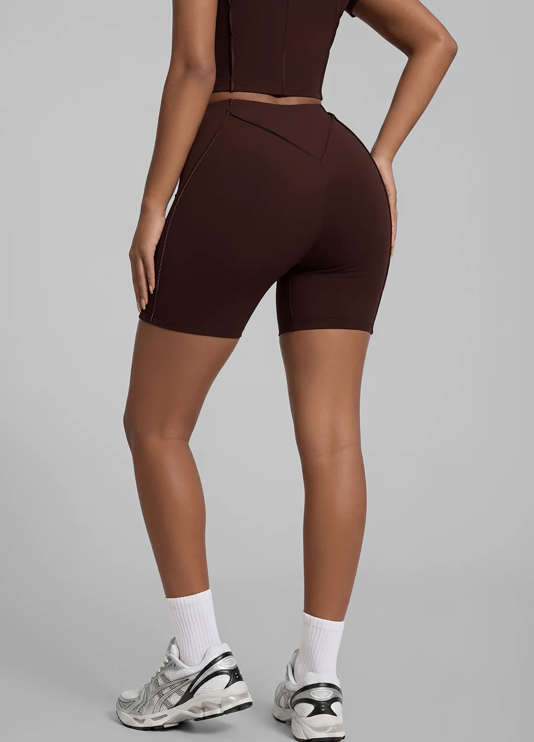 Contour Stitch Micro Shorts - Image 4