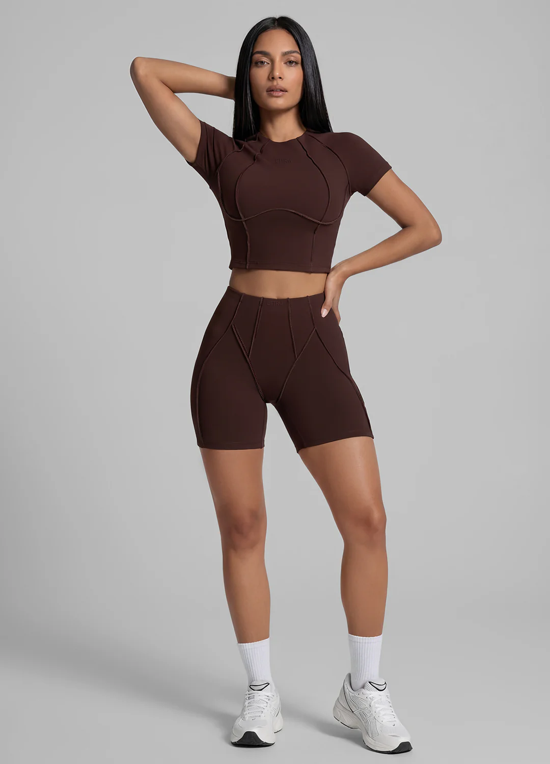 Contour Stitch Micro Shorts - Image 6