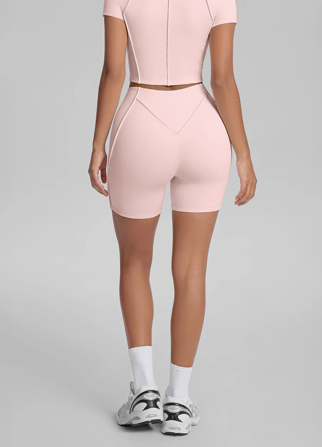 Contour Stitch Micro Shorts - Image 4