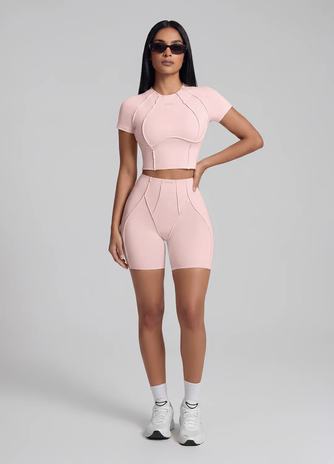 Contour Stitch Micro Shorts - Image 6
