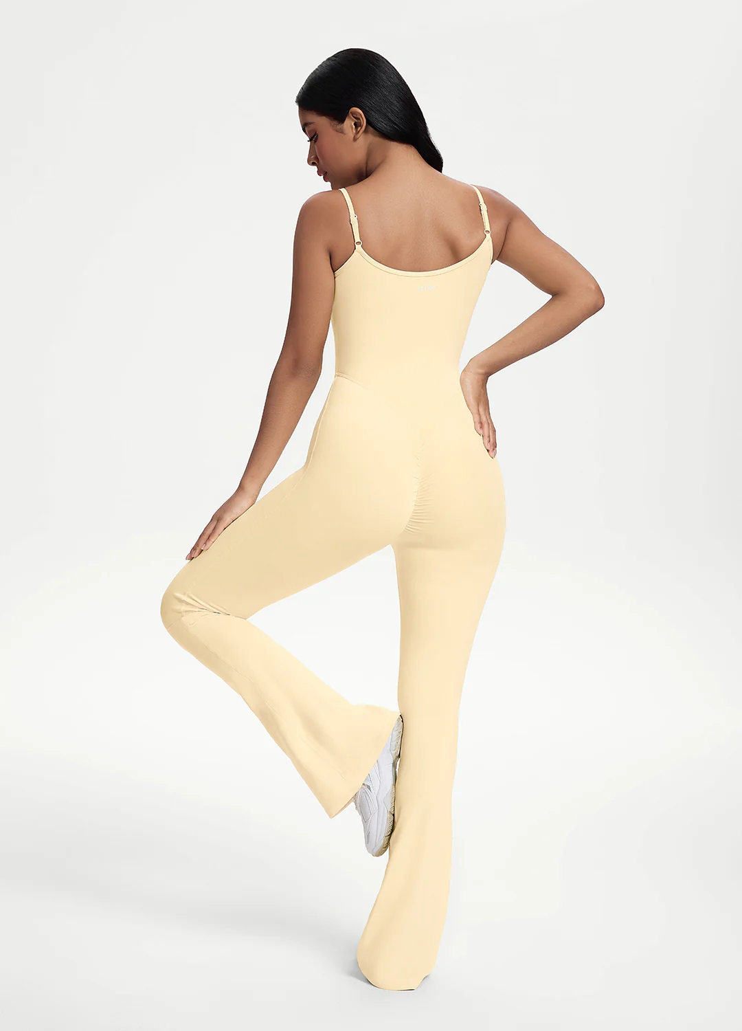 Flared Scrunch Jumpsuit - Image 2