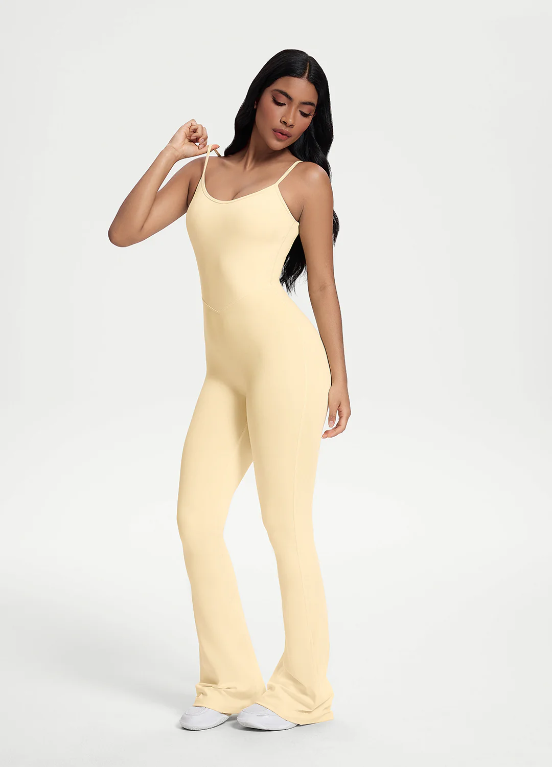 Flared Scrunch Jumpsuit - Image 5