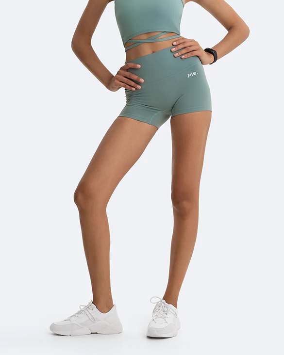 High-Waisted Micro Shorts