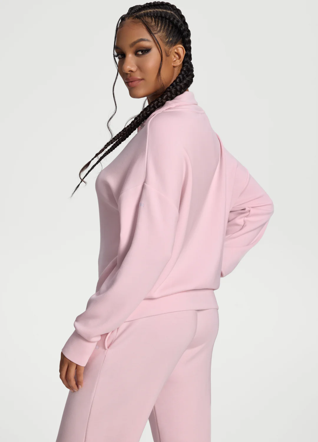 Half-Zip Long Sleeve Sweatshirt - Image 2