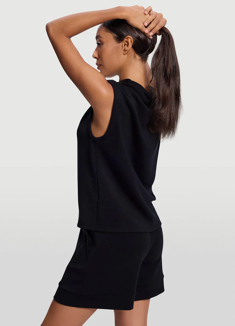 Half-Zip & Lounge Shorts Set - Image 3