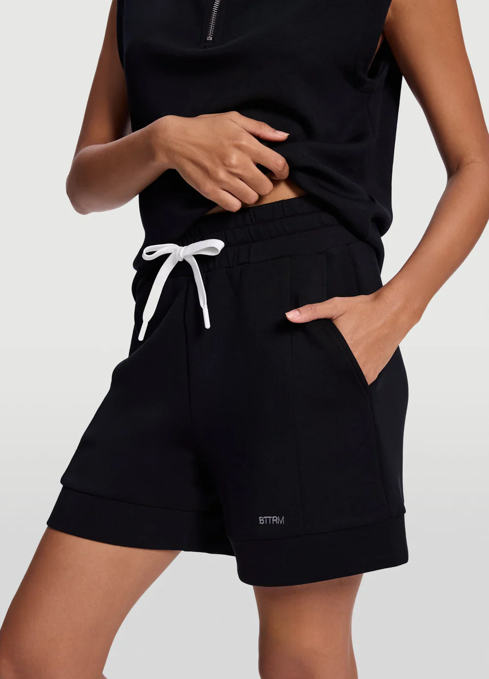 Half-Zip & Lounge Shorts Set - Image 4