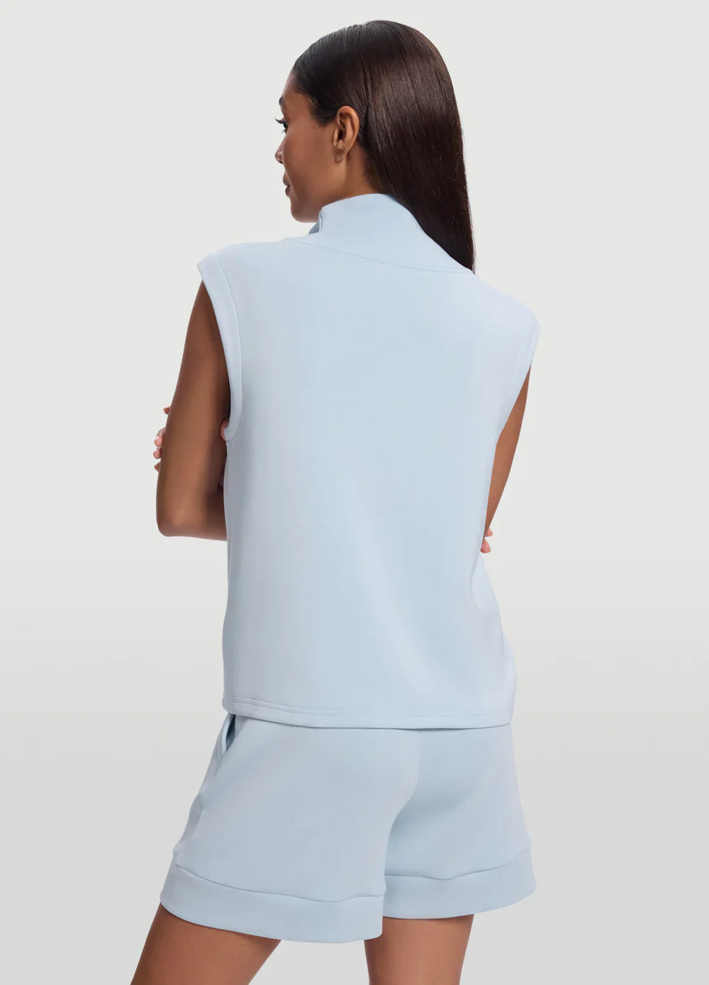 Half-Zip & Lounge Shorts Set - Image 3