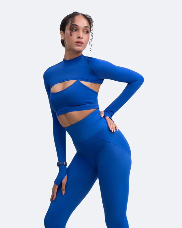Long Sleeve Crew Neck Shrug - Image 5