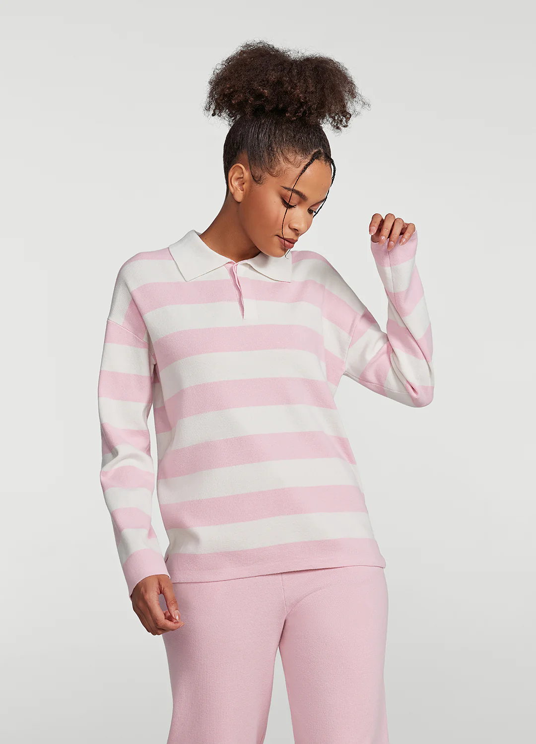 Varsity Striped Rugby Shirt - Image 2