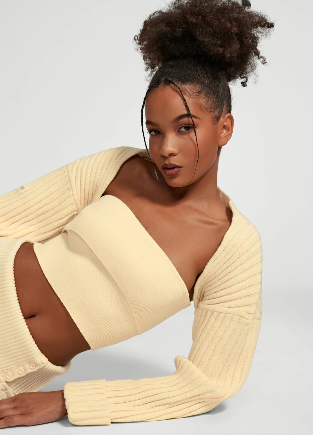 Ribbed Knit Shrug - Image 4