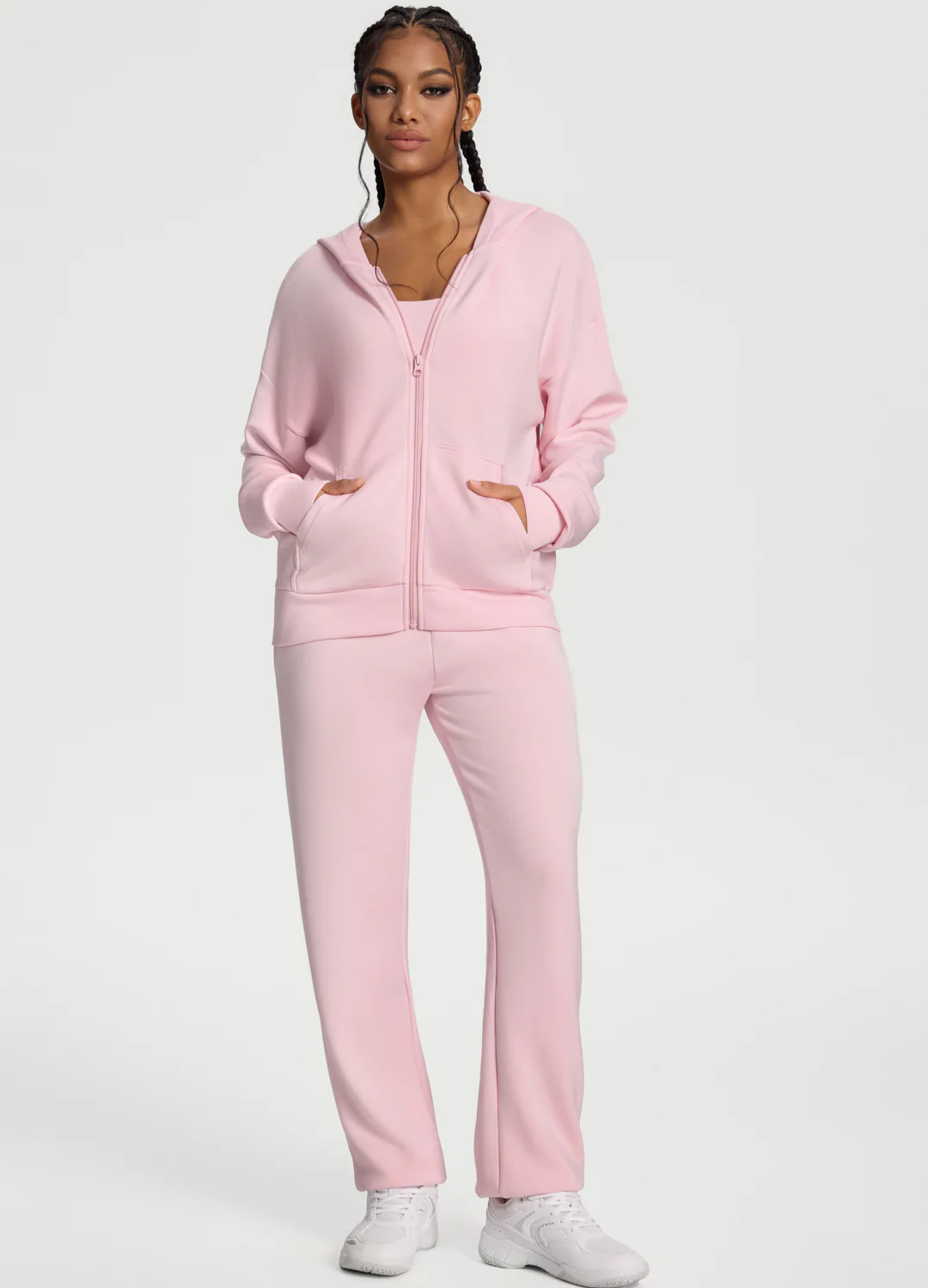 Oversized Zip-Up Hoodie