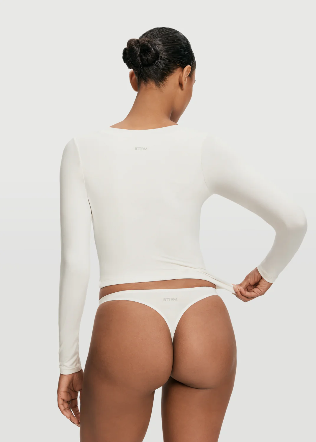Scoop Neck Long Sleeve Top 3-Pack - Image 5
