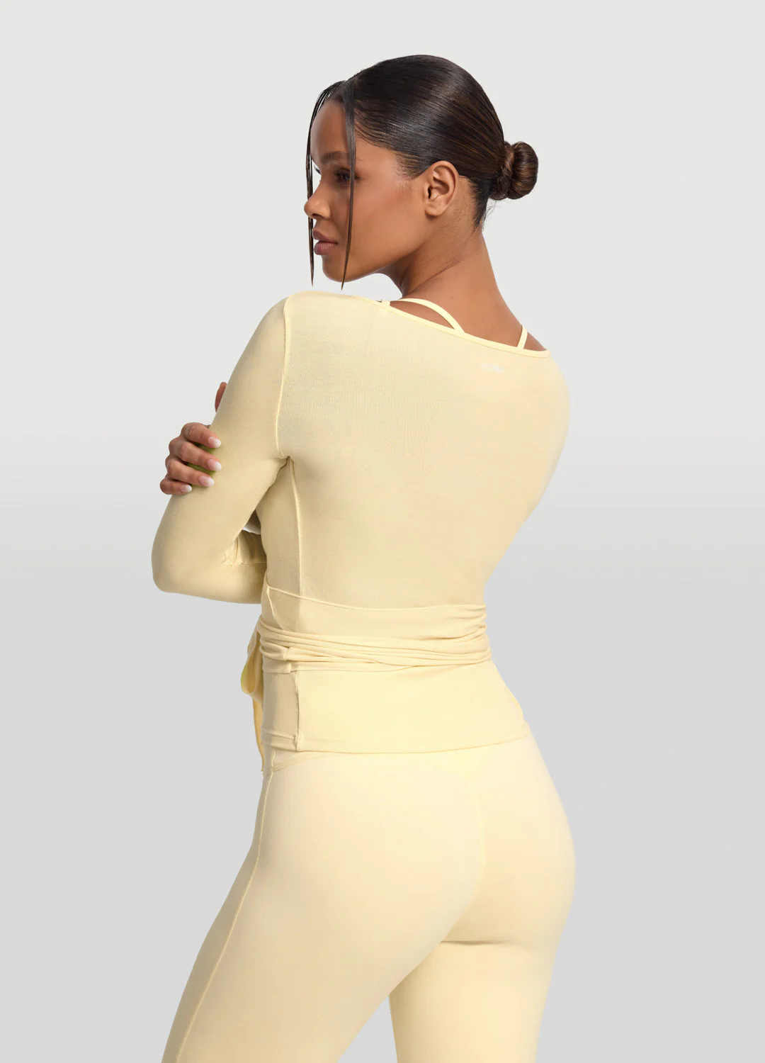 Seamless Pilates Wrap Top - Image 4