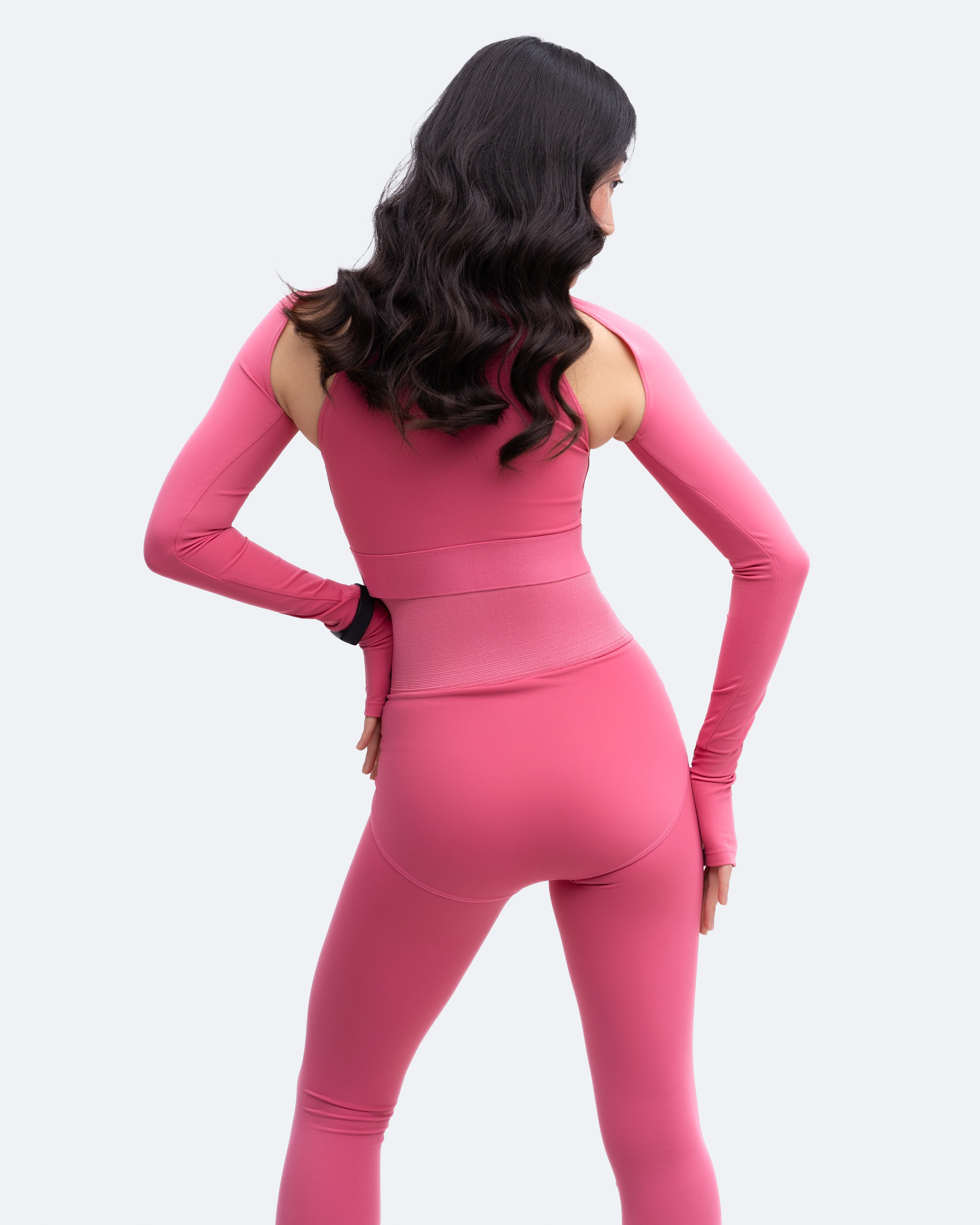 Shoulder Cut-Out Crop Top - Image 4