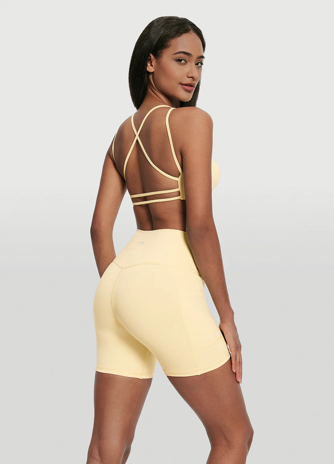 High-Waisted Side Pocket Shorts - Image 3