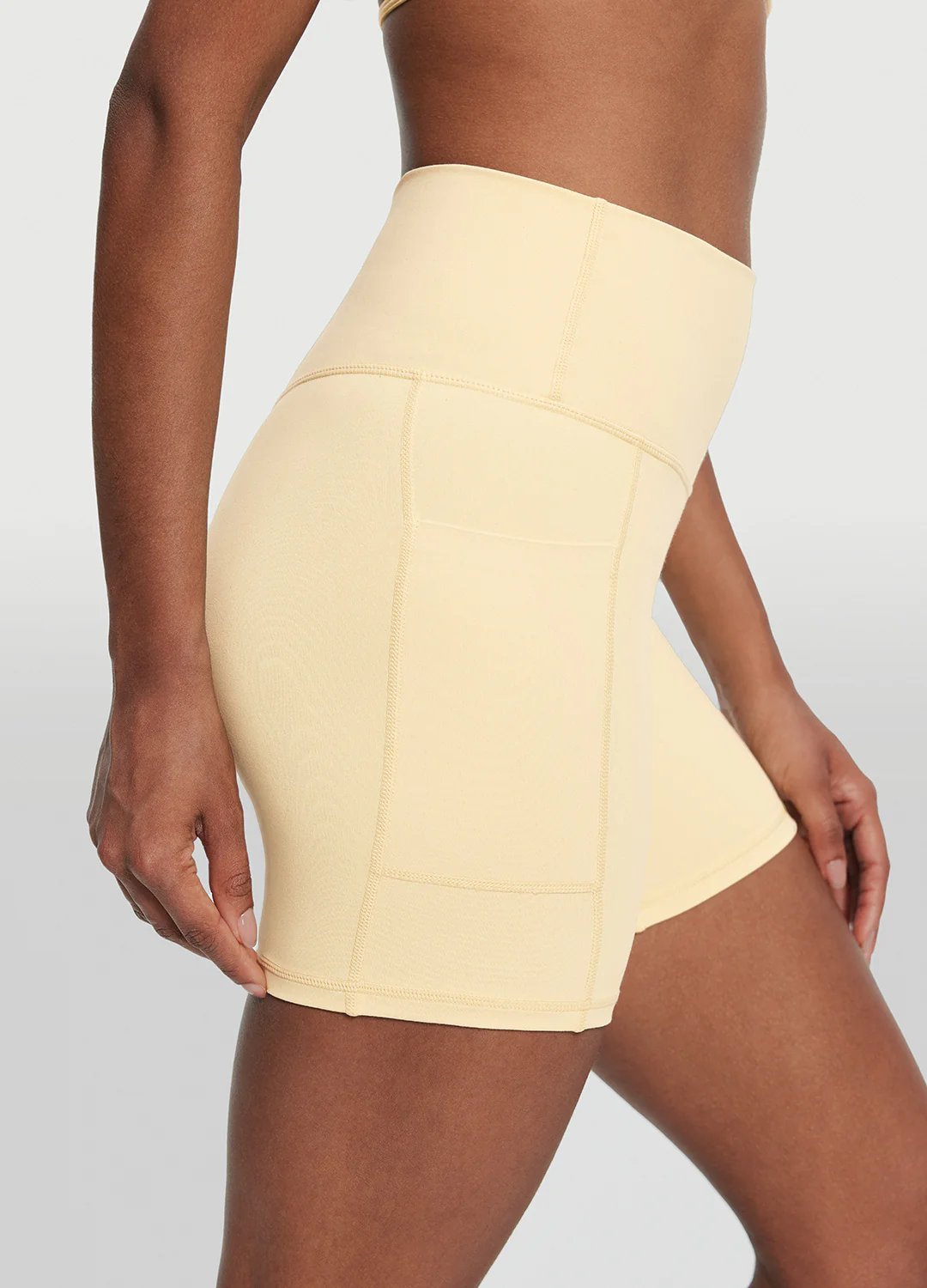 High-Waisted Side Pocket Shorts - Image 4