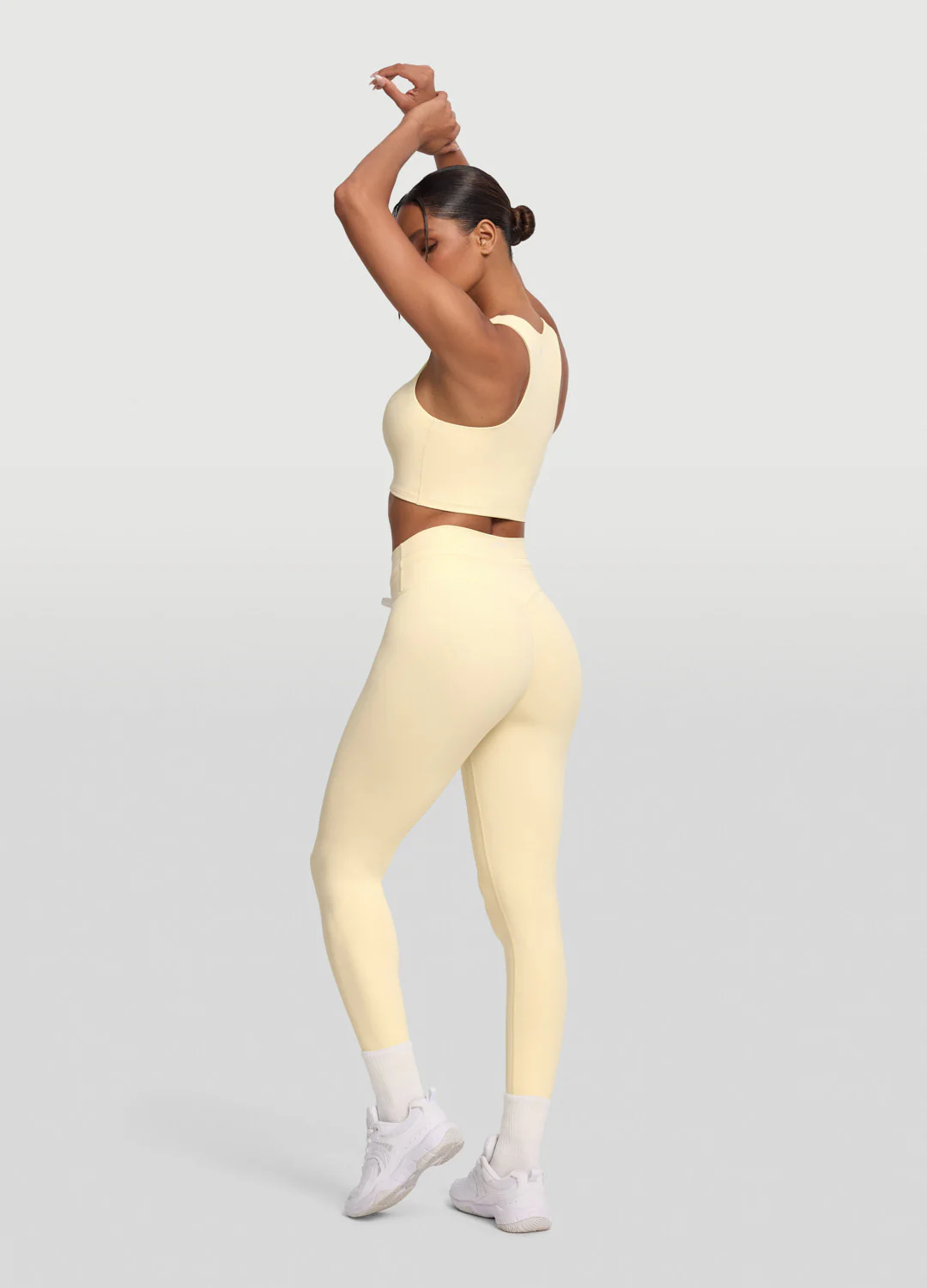 Sleek Drawstring Leggings - Image 4