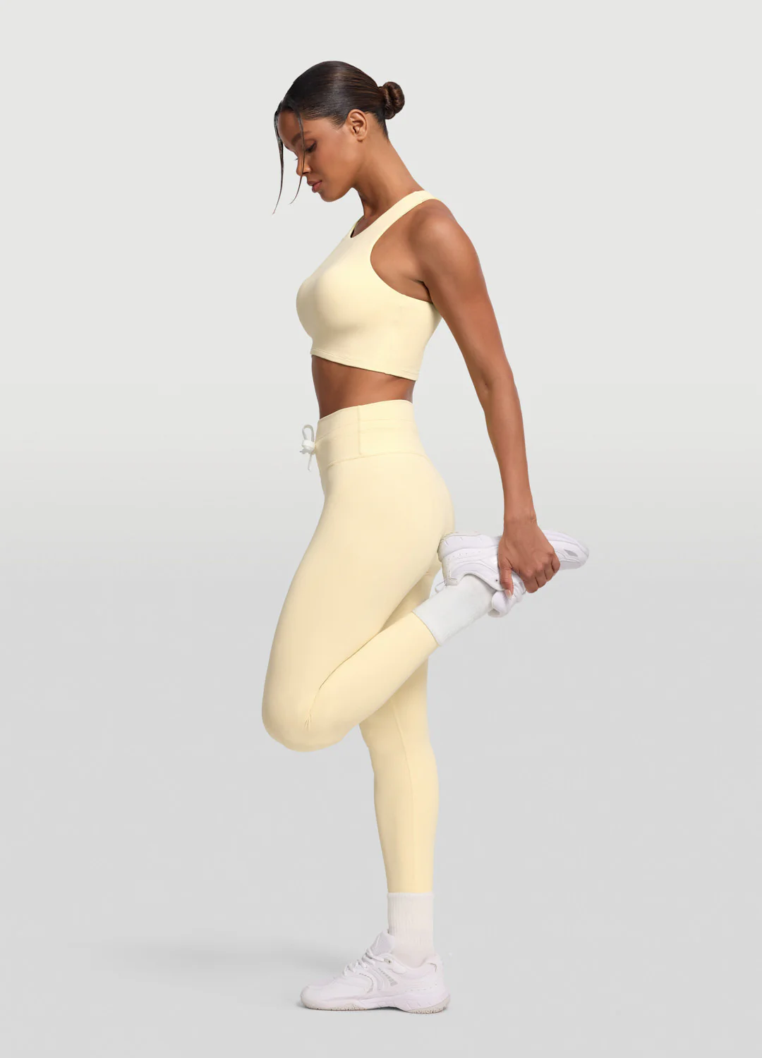 Sleek Drawstring Leggings - Image 5