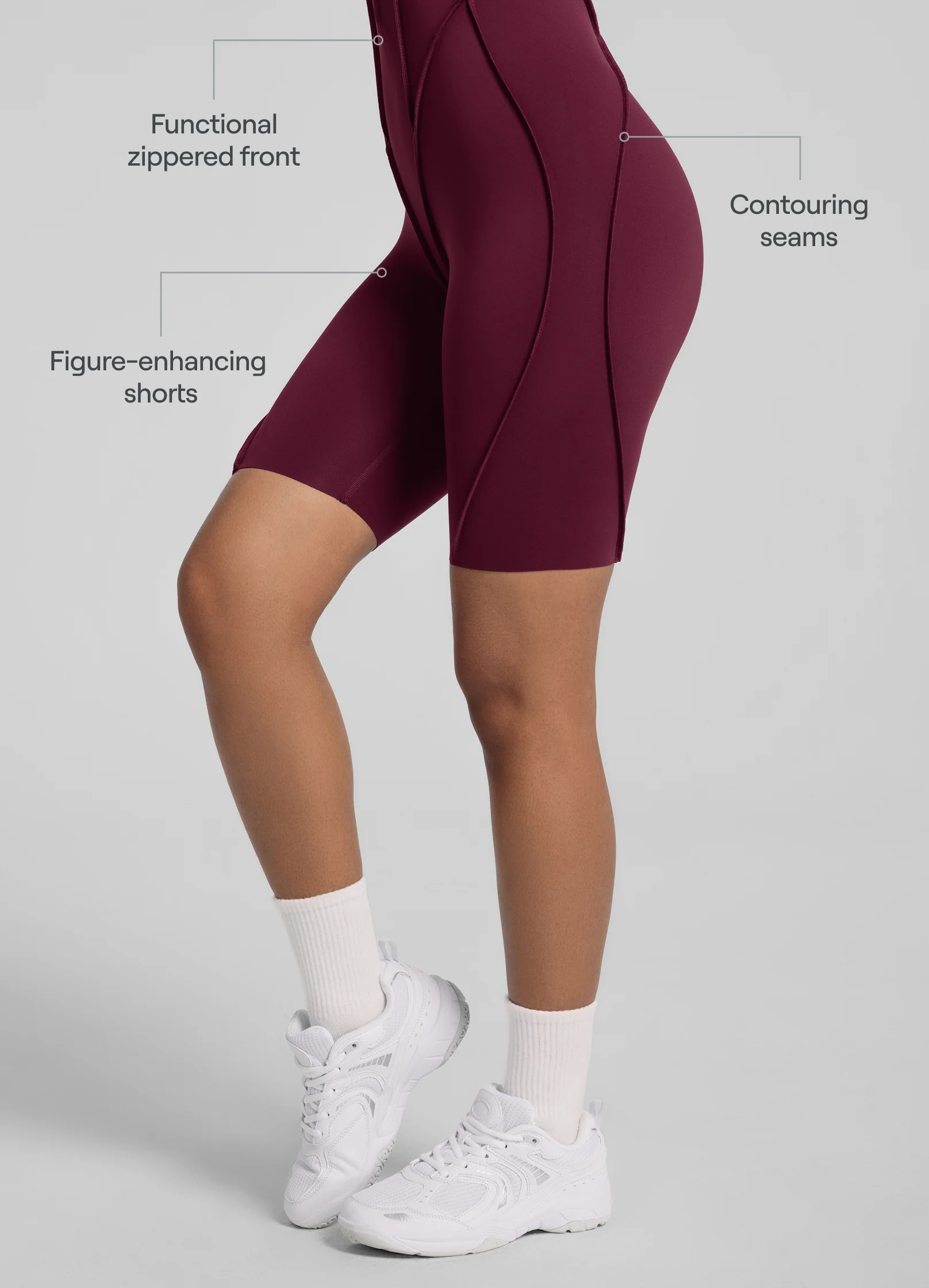 Sleek Shorts Catsuit - Image 2