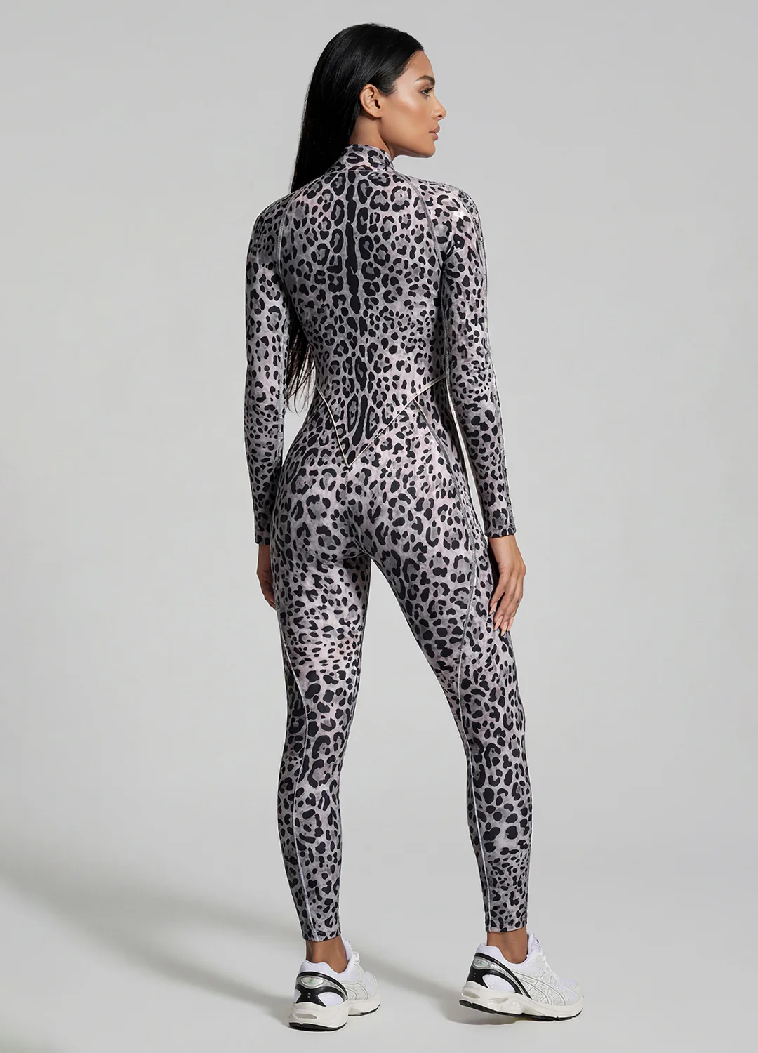 Snow Leopard Closed-Back Catsuit - Image 5