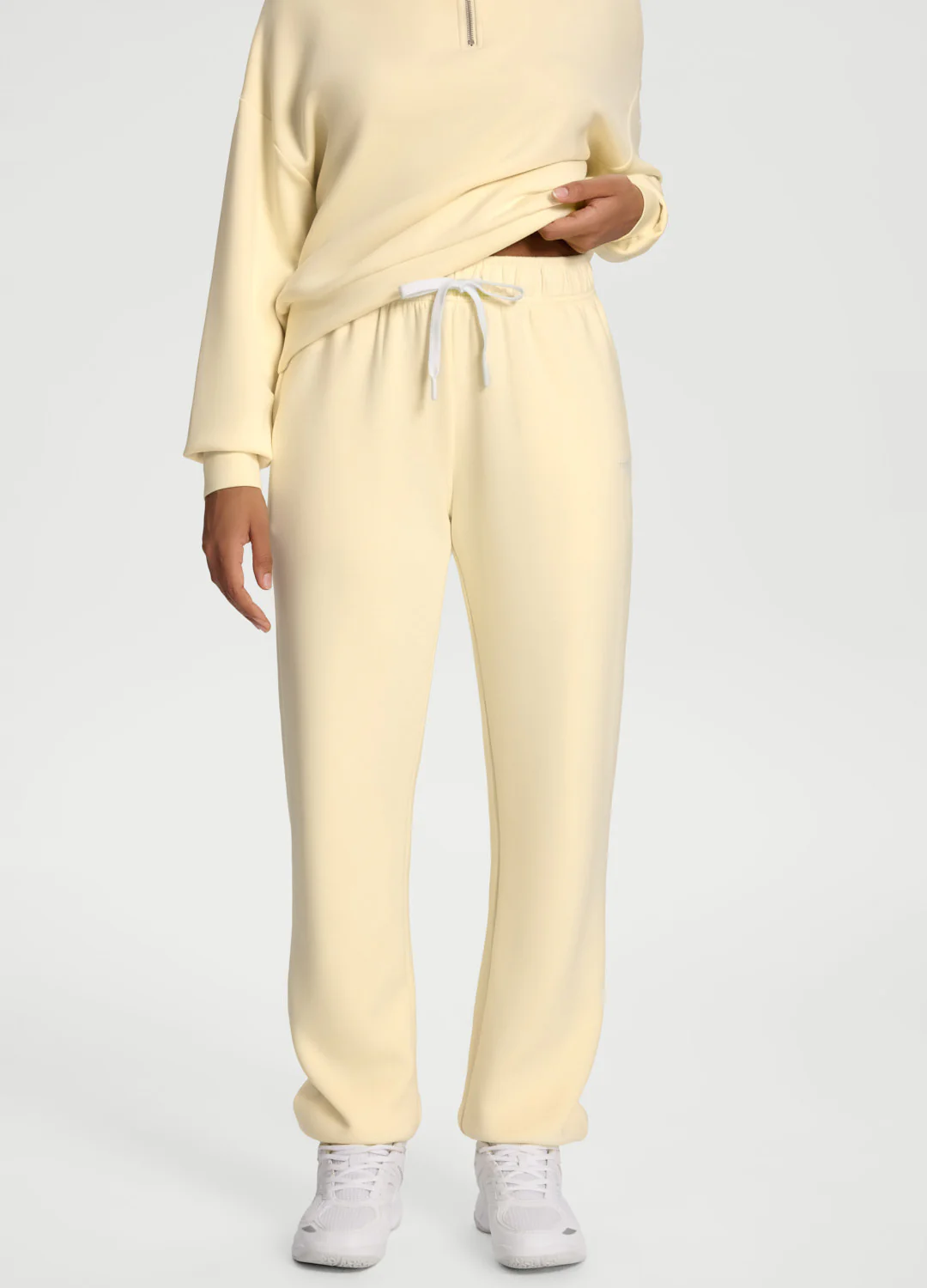 Soft Straight-Leg Sweatpants