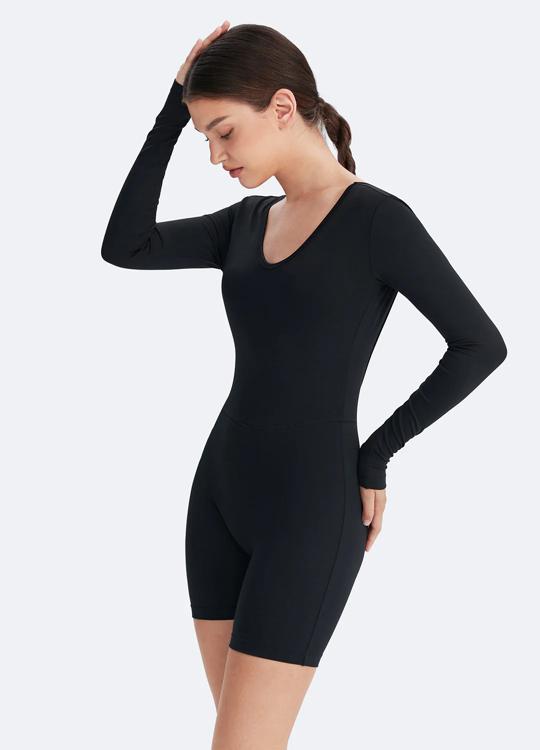 U-back Long Sleeve Bodysuit - Image 2