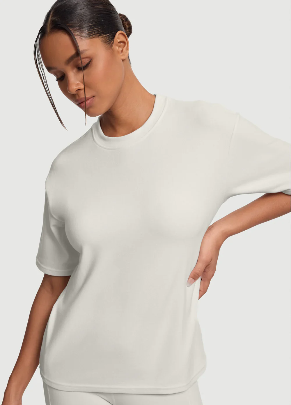 Zip Jacket & Relaxed Tee Set - Image 4